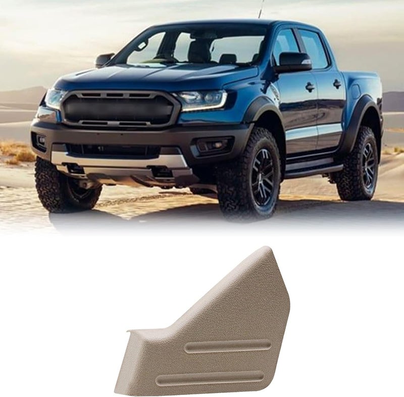 Vanshly Left Driver Seat Trim Cover Panel Compatible with 2009-2014 Ford F-150，9L3Z-1661693-BA，Tan Color Cover (Dark Brown) - Image 3